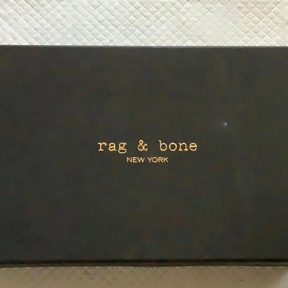 NEW Rag & Bone Luis Mule Pink Mauve Velvet Stacked Heel Loafer size 36 - Picture 14 of 16